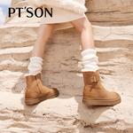 Зимние ботинки женские Pt'Son, черный - фото 10