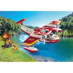 Детский конструктор Playmobil Firefighting Plane With Extinguishing Function, серебряный - фото 5