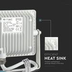 V-TAC VT-20, 20Вт, LED, Белый, Белый, 64К, 1600лм - фото 8