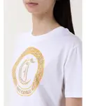 Футболка с логотипом Crystal Just Cavalli, белый - фото 3
