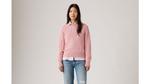 Пуловер Boyfriend Cable Crewneck Levi's, Peachskin - Pink - фото 2
