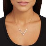 Дельта ожерелье для женщин Swarovski - фото 6
