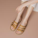 Женские сандалии Slide BOERDIQI, желтый - фото 11