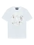 Футболка с логотипом Versace Jeans Couture, белый - фото