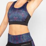 Тайтсы Higher State Panelled Pattern Running, черный - фото 6