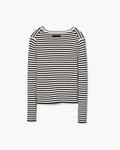 Свитер Seamed Up Knit Crewneck Marc Jacobs, черный/белый - фото 5