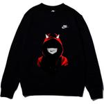 Унисекс худи Nike черное - фото 2