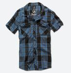 Рубашка Brandit Roadstar Shirt, цвет Indigo - фото