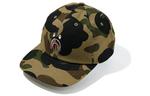 Bape 1st Camo Shark Panel Cap A BATHING APE, зеленый - фото