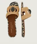 Тапочки EAGLE Kurt Geiger, бежевый - фото 3