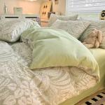 LUOLAI HOME Комплект постельного белья, 150 см, 4 предмета - фото 7