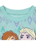 Майка и велосипедки для девочек Frozen, синий - фото 2