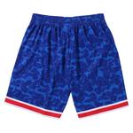 Шорты BAPE x Mitchell & Ness New Jersey Nets Shorts, синий - фото 2