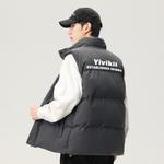 YIVIKII Жилет унисекс, Black - фото 6