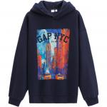 Унисекс свитшот GAP, светло-серый - фото 2