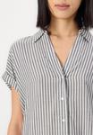 Рубашка STRIPED SHORTSLEEVE TOM TAILOR, темно-синий - фото 6