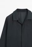 Куртка Massimo Dutti Summer jacket, Dark Blue - фото 8