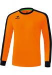 Рубашка erima Retro Star Trikot langarm, новый оранжевый/черный - фото