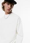 Топ PULL&BEAR Long sleeved top, White - фото 4