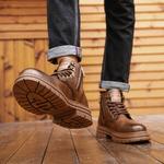 Мужские ботинки Cahhrrn X Martin Boot Men Beige Bangney - фото 12