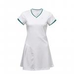 Женское платье с коротким рукавом Kawasaki, белое - фото 2