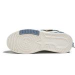 Кроссовки для скейтбординга Unisex Low Top Синий WARRIOR, Бежево-синий - фото 6