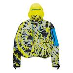 Куртка lab tie dye jacket 'volt blue' Nike, мультиколор - фото