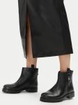 Ботильоны на плоской подошве Patrizia Pepe, черный - фото 2