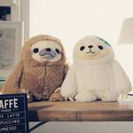 Плюшевая игрушка милый ленивец Bobby Bear, белый - фото 9