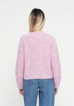 Джемпер VILA VIEMMELIE V NECK PULLOVER, Pastel Lavender/Lilac - фото 3