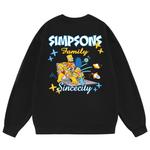 The Simpsons Толстовка унисекс «Симпсоны», Черный - фото