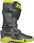 Мотоциклетные ботинки Thor radial, Grey/Yellow - фото 2
