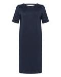 Вязаное платье KAFFE CURVE Regitta, темно-синий - фото