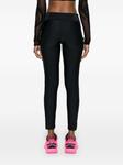 Versace Jeans Couture легинсы с логотипом, черный - фото 4