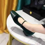 Туфли Мэри Джейн женские Bigtree, зеленый - фото 6