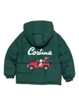 Куртка с капюшоном Mc2 Saint Barth Kids, зеленый - фото 2