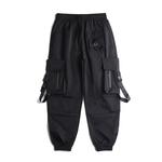 Повседневные брюки унисекс AOGZ, Черный - фото