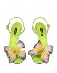 Сандалии Dolce&Gabbana, светло-зеленый - фото 4