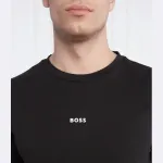 Футболка с длинным рукавом стандартной посадки Boss, черный - фото 3