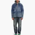 MADNESS Джинсовая куртка мужская индиго, Indigo - фото 5