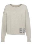 Свитер Elbsand, цвет Light grey/mottled grey - фото