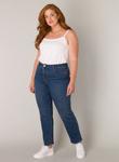 Узкие джинсы BASE LEVEL CURVY, Blue Denim - фото 2