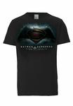 Футболка с принтом BATMAN V SUPERMAN JUSTICE LOGOSHIRT, черный - фото 3