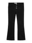 Расклешенные джинсы MANGO KIDS, Black Denim - фото