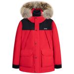 Пуховик унисекс Jeep, красный/черный - фото 6