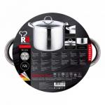 Кастрюля с крышкой 26 см Bergner - фото 6