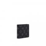 Тонкий кошелек Louis Vuitton, серый - фото 2