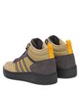 Кроссовки Hoops 4.0 Mid JR6704 Adidas, бежевый - фото 3