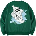 Толстовка унисекс Crayon Shinchan/Crayon Shinchan, Черный - фото 15