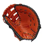 Перчатки Wilson 12,5 дюйма 1620 A2000 SuperSkin Series First Base с системой Spin Control, черный - фото 3